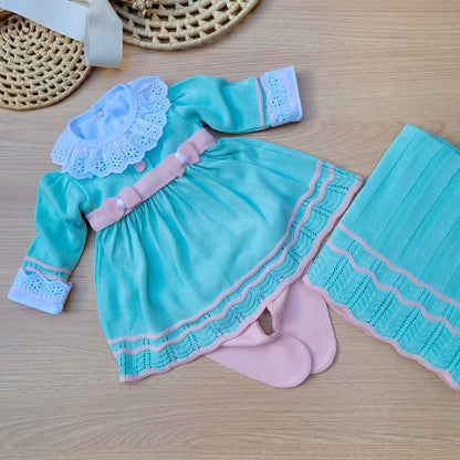 Saída Maternidade Tricot Luna