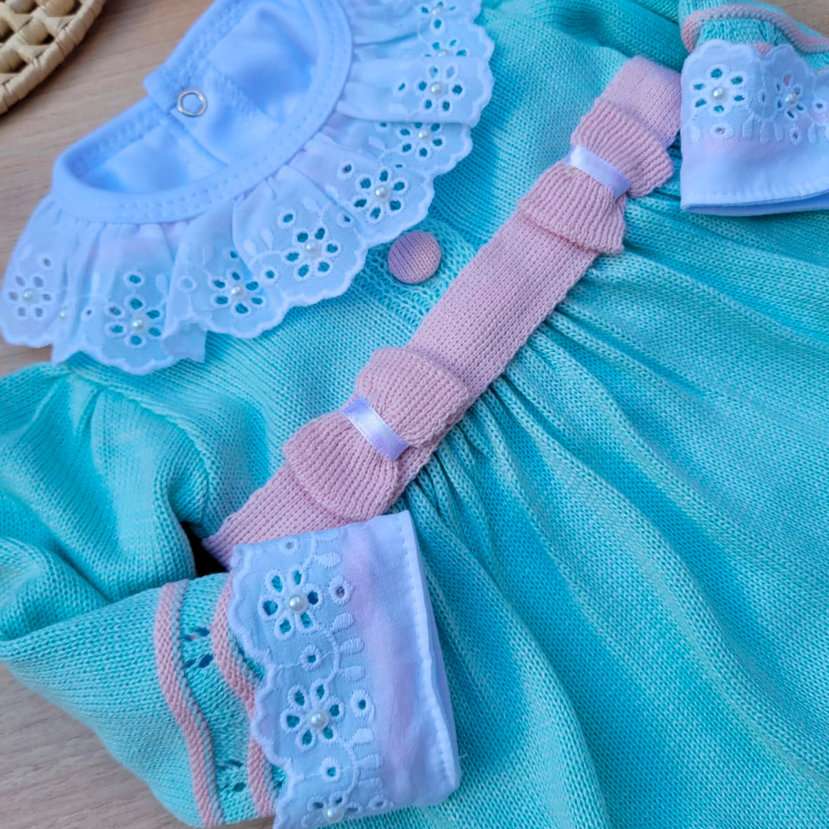 Saída Maternidade Tricot Luna