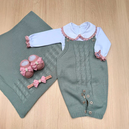 Saída Maternidade Tricot Lola