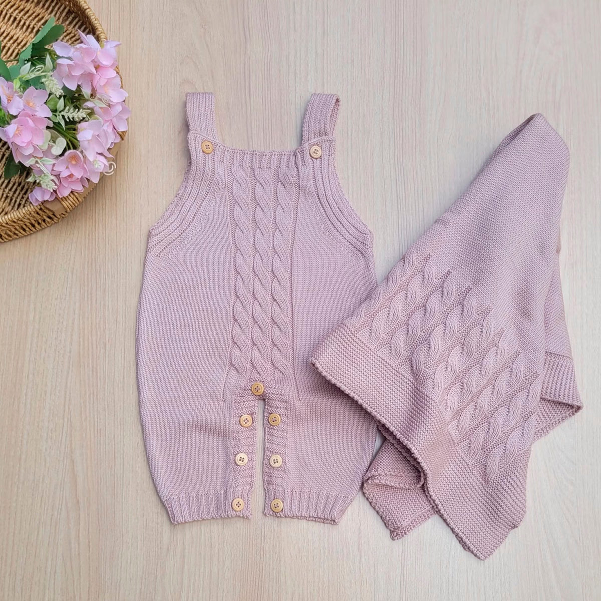 Saída Maternidade Tricot Lola