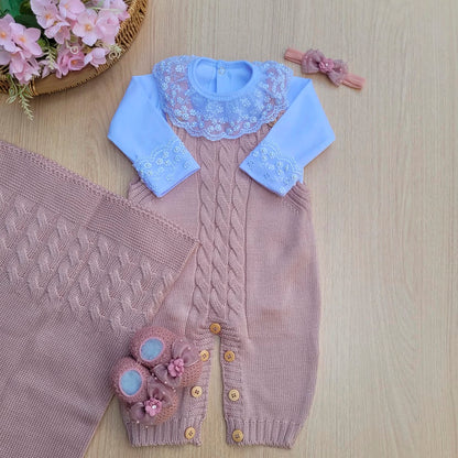 Saída Maternidade Tricot Lola