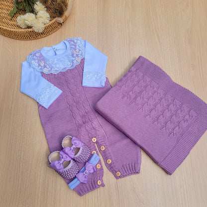 Saída Maternidade Tricot Lola