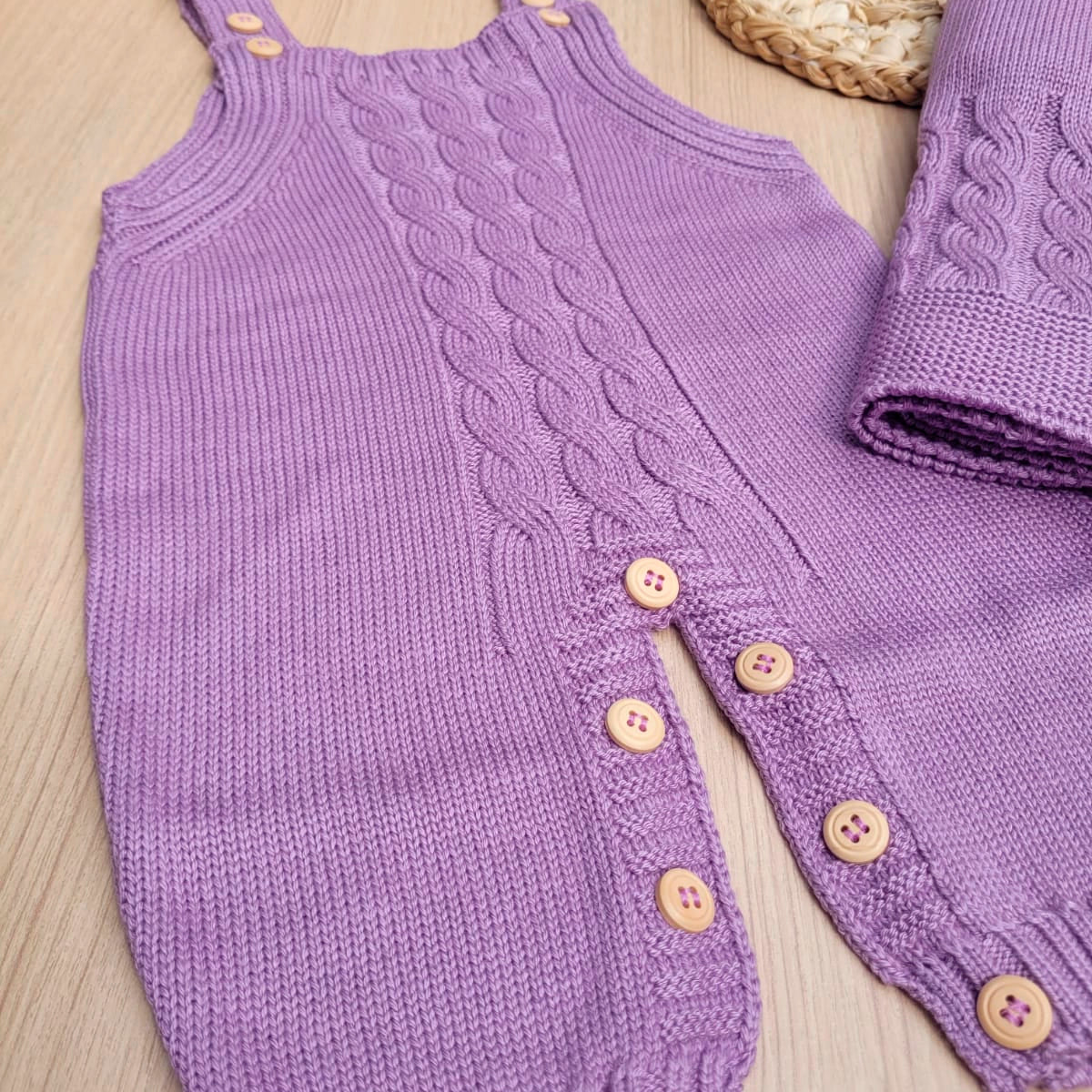 Saída Maternidade Tricot Lola