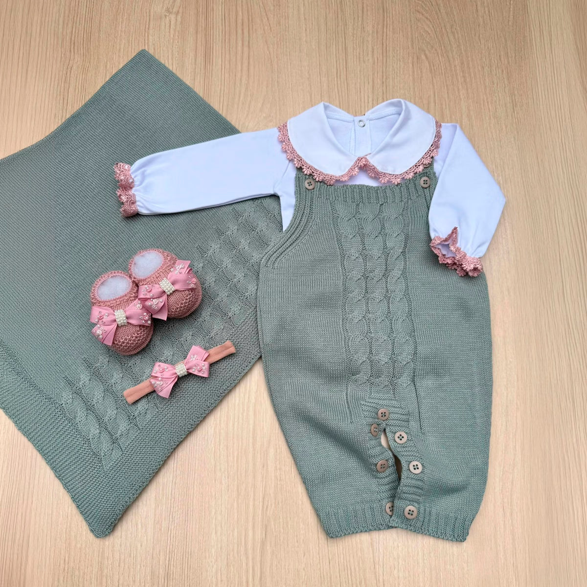 Saída Maternidade Tricot Lola