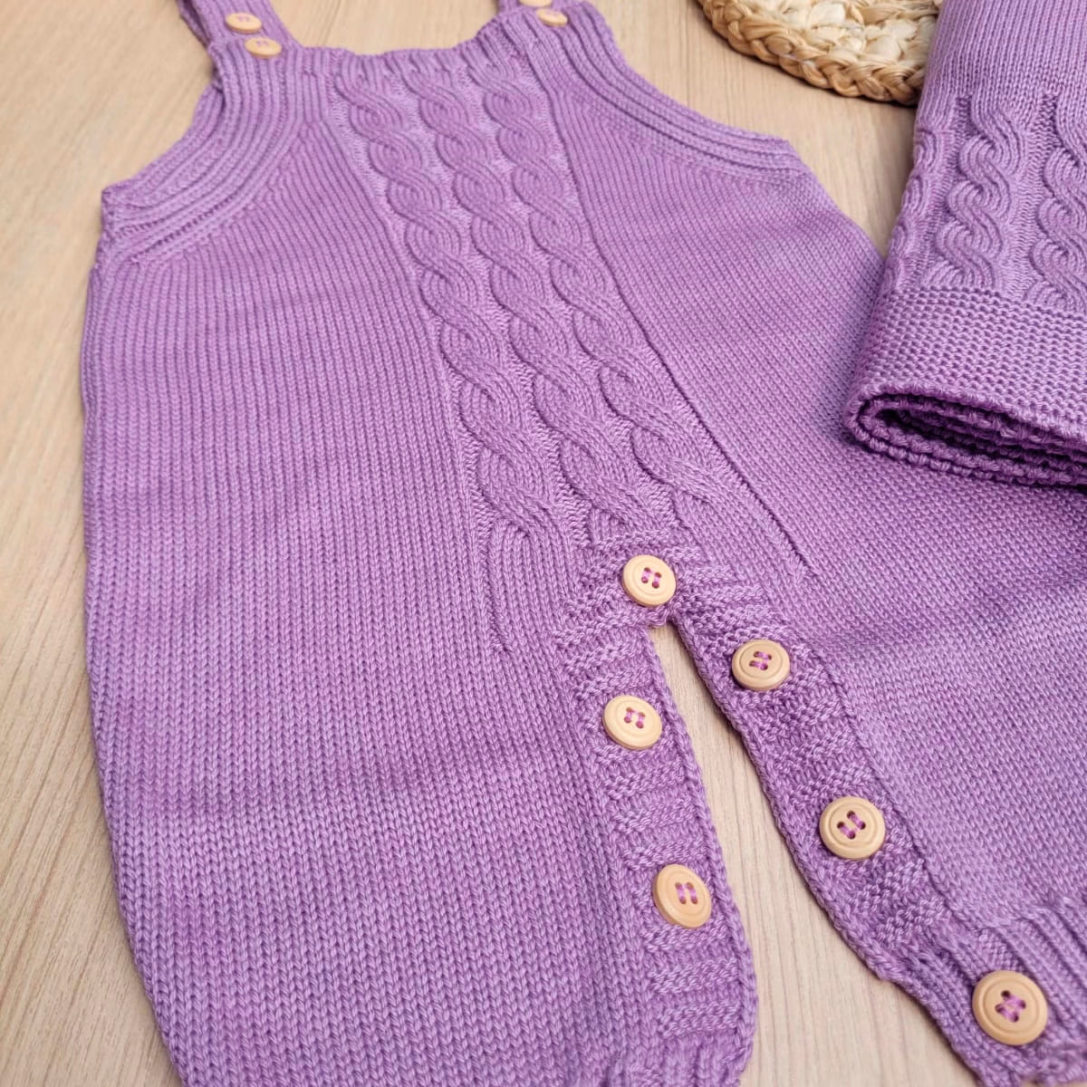 Saída Maternidade Tricot Lola