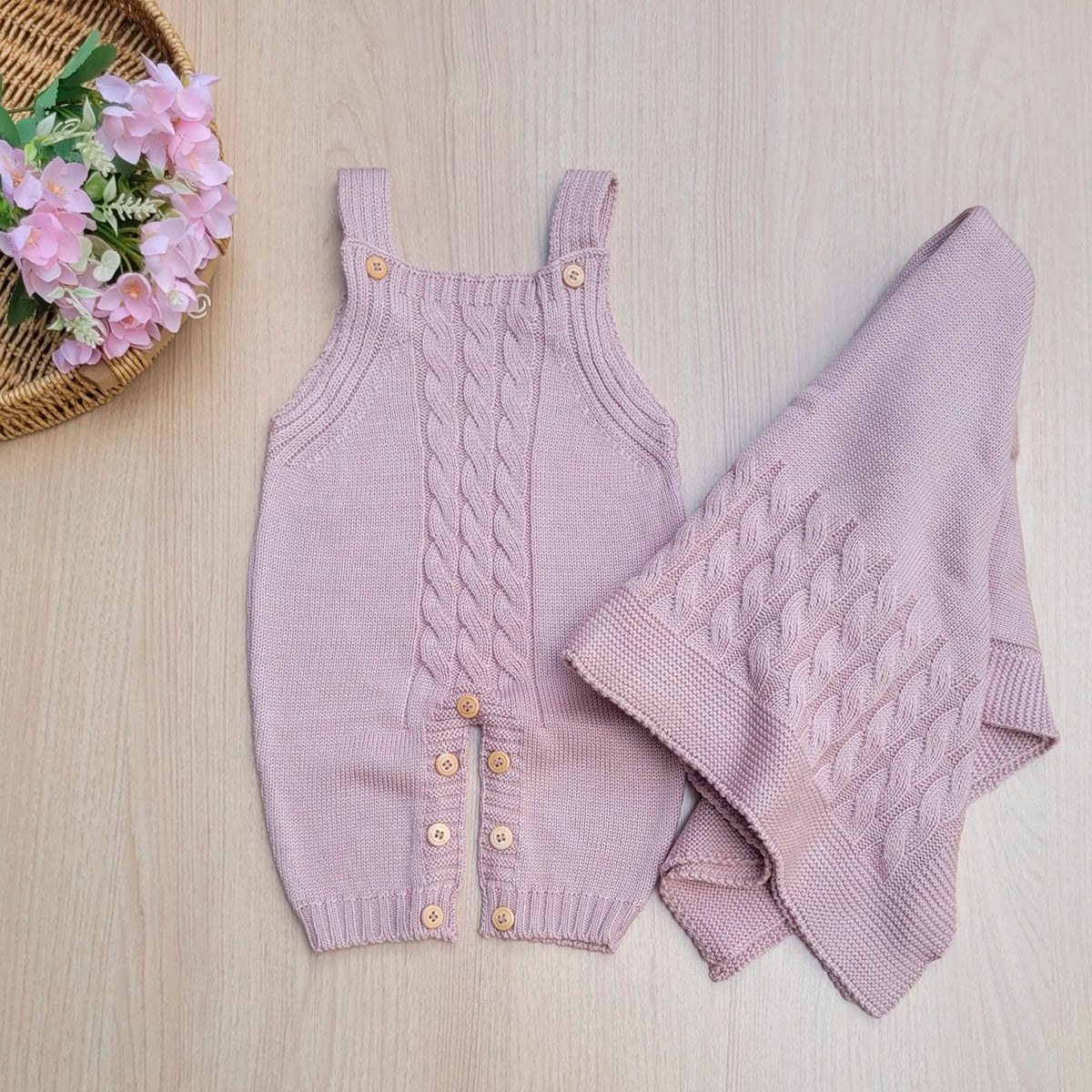 Saída Maternidade Tricot Lola