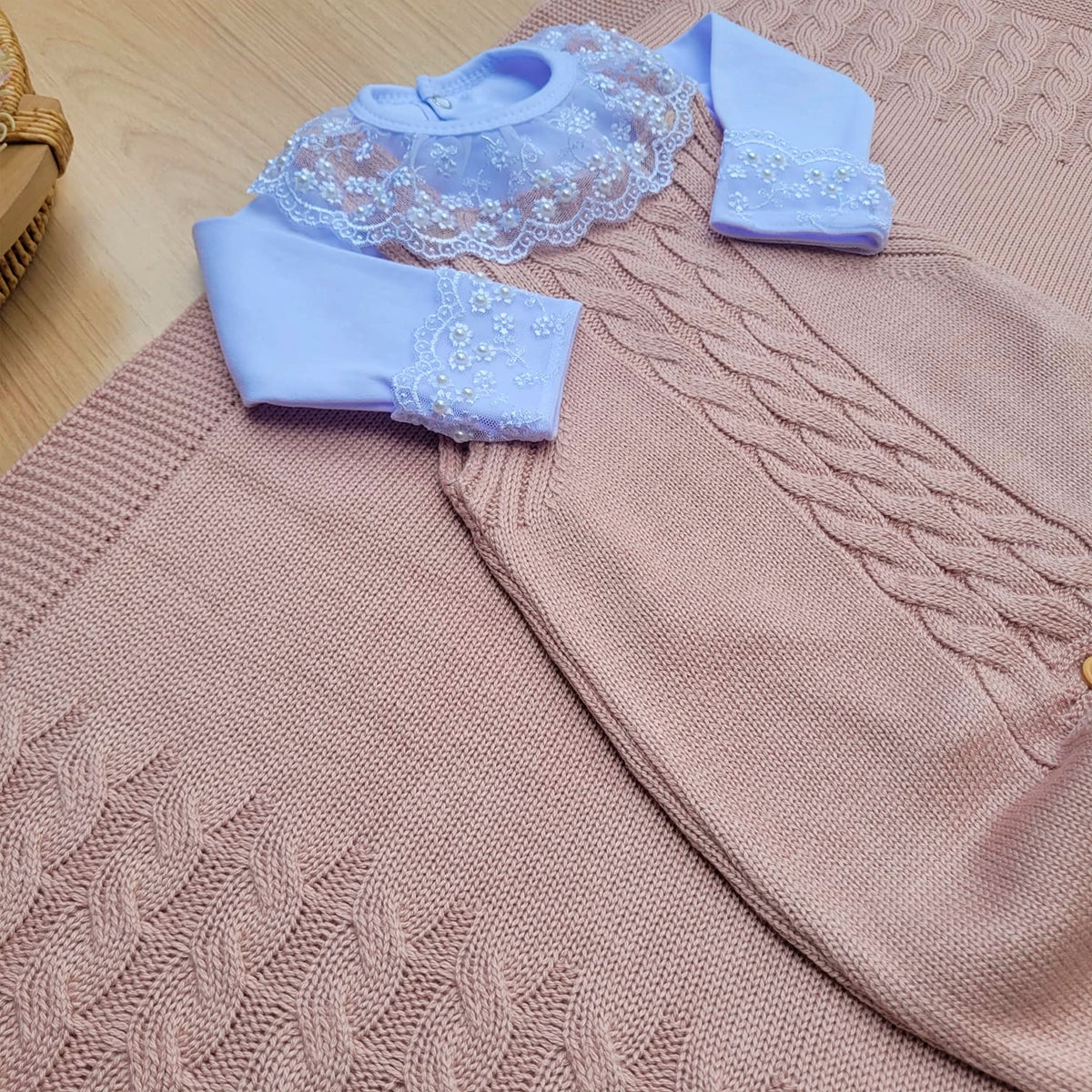 Saída Maternidade Tricot Lola