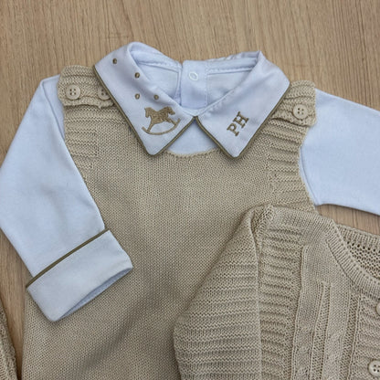 Saída Maternidade Tricot Alan Personalizado