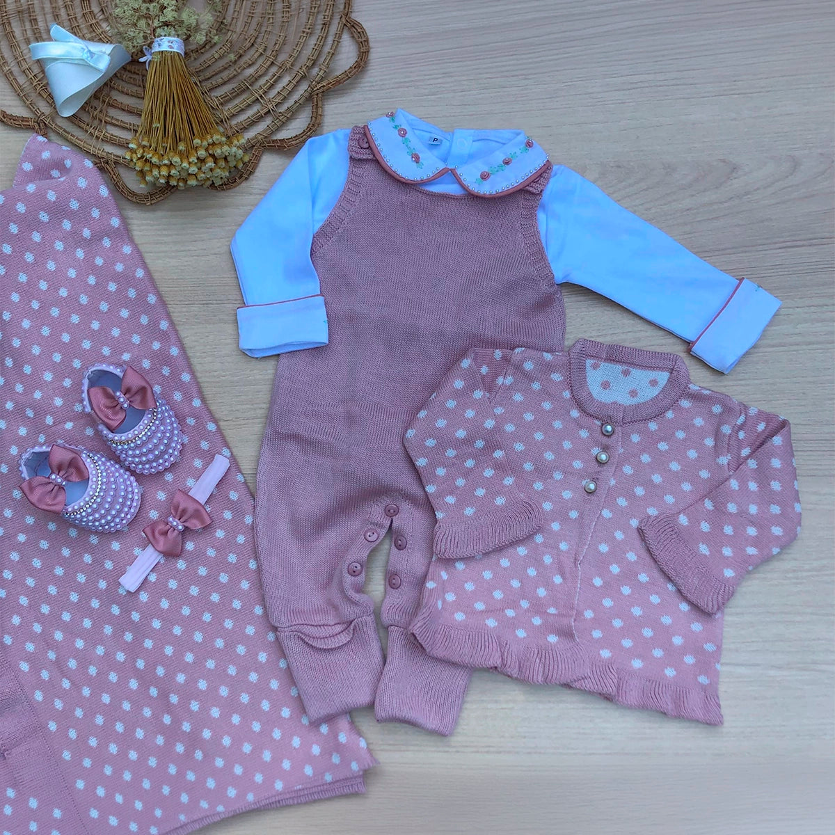 Saída Maternidade Tricot Yasmin