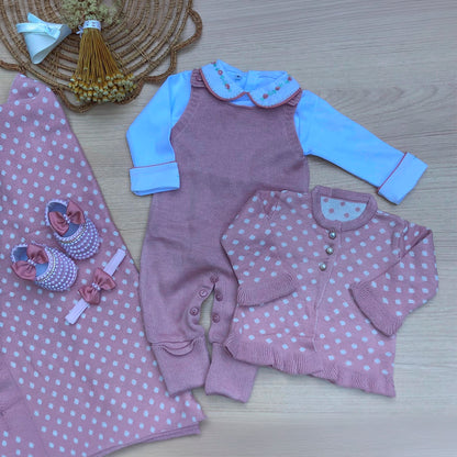 Saída Maternidade Tricot Yasmin