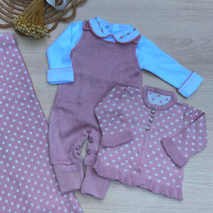 Saída Maternidade Tricot Yasmin