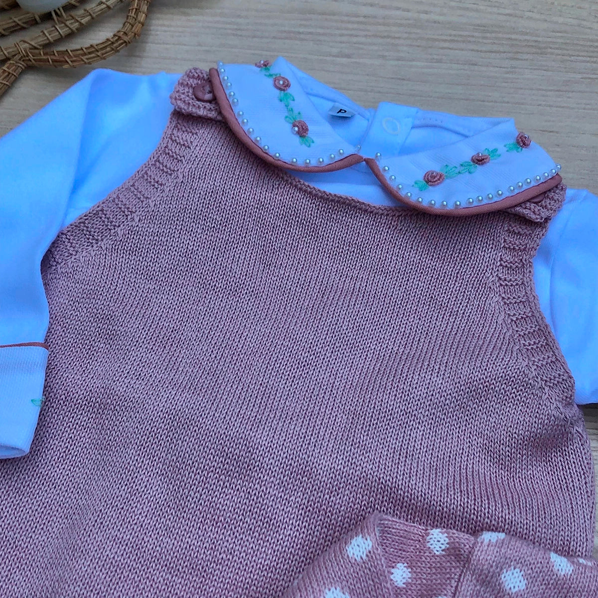 Saída Maternidade Tricot Yasmin