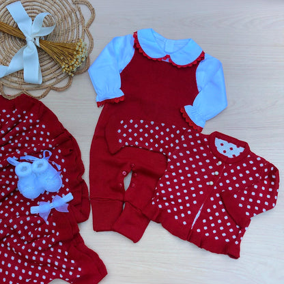 Saída Maternidade Tricot Yasmin