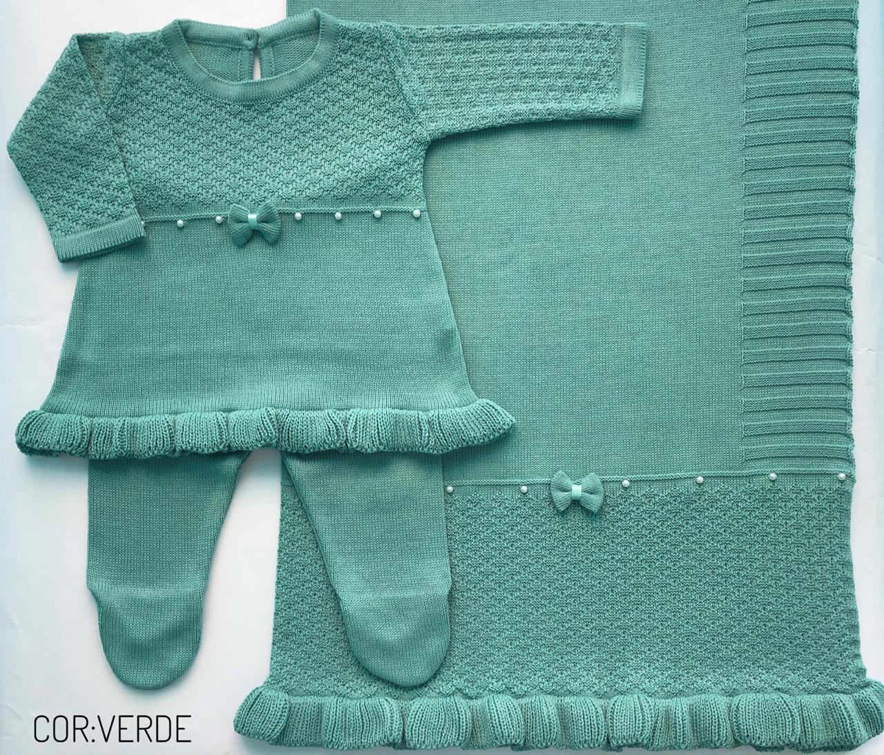 Saída Maternidade Tricot Luanda