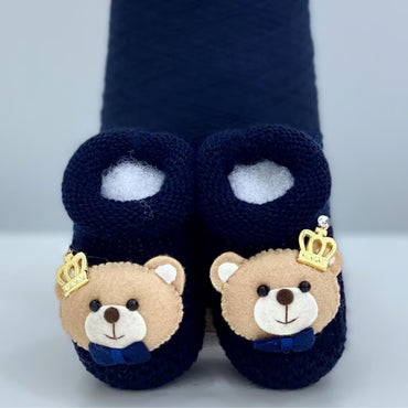 Sapatinho Bebê Urso Príncipe