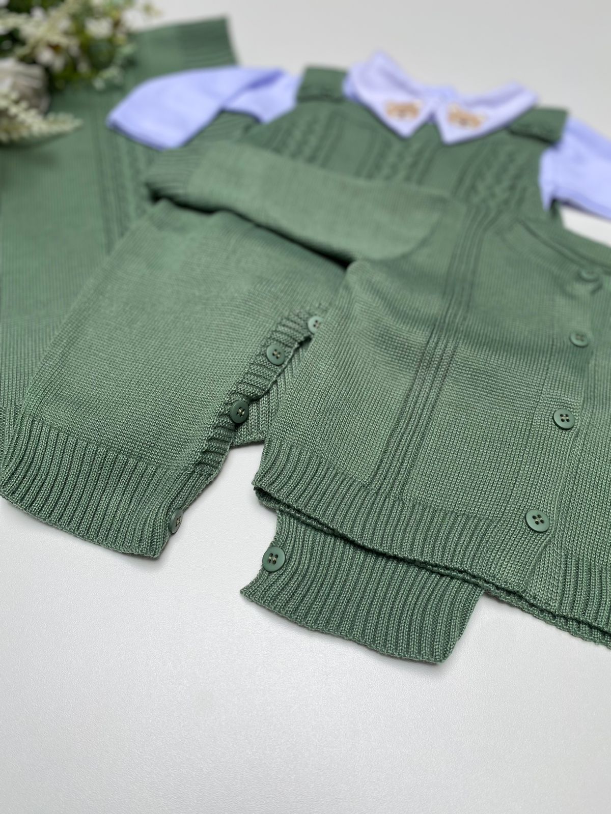 Saída Maternidade Tricot Levi