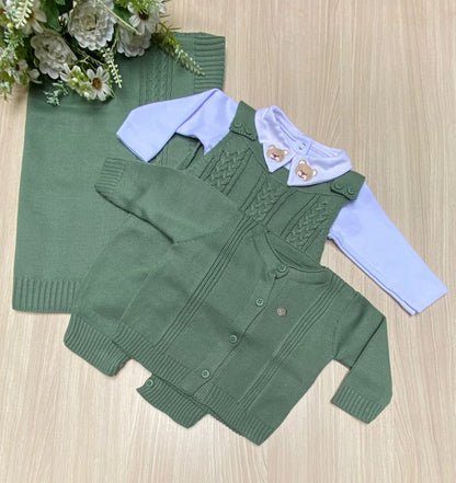 Saída Maternidade Tricot Levi