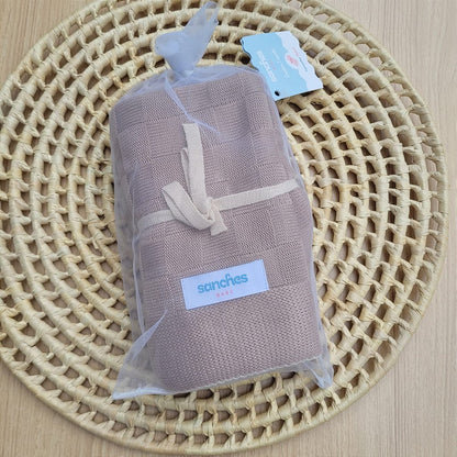 Manta Bebê Tricot Sanches