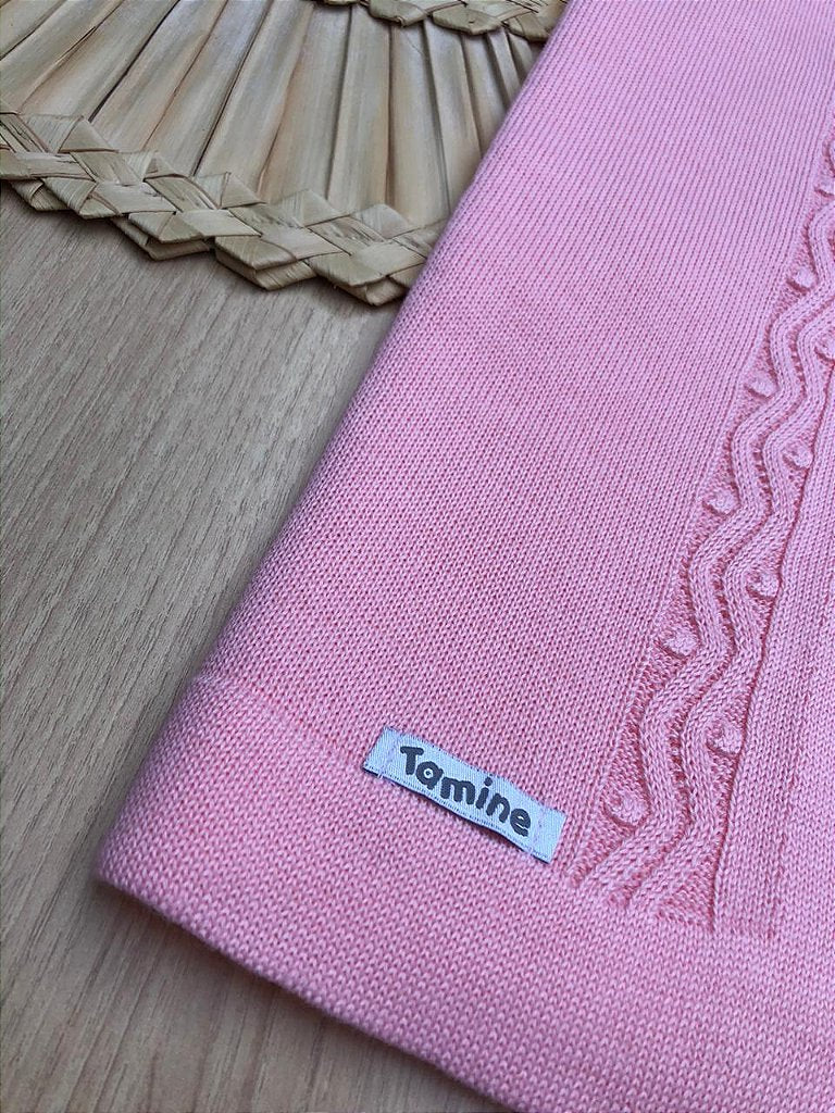 Manta Bebê Tricot Bolotas