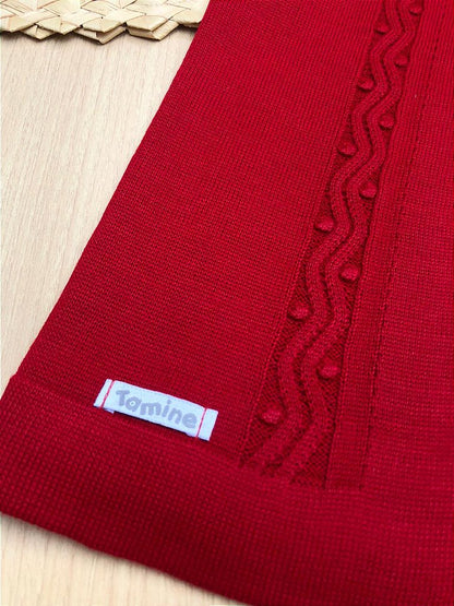 Manta Bebê Tricot Bolotas
