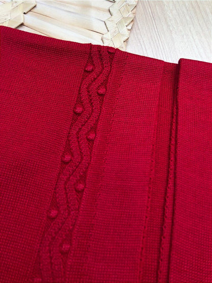 Manta Bebê Tricot Bolotas