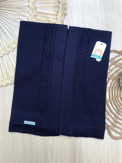 Manta Bebê Tricot Bolotas