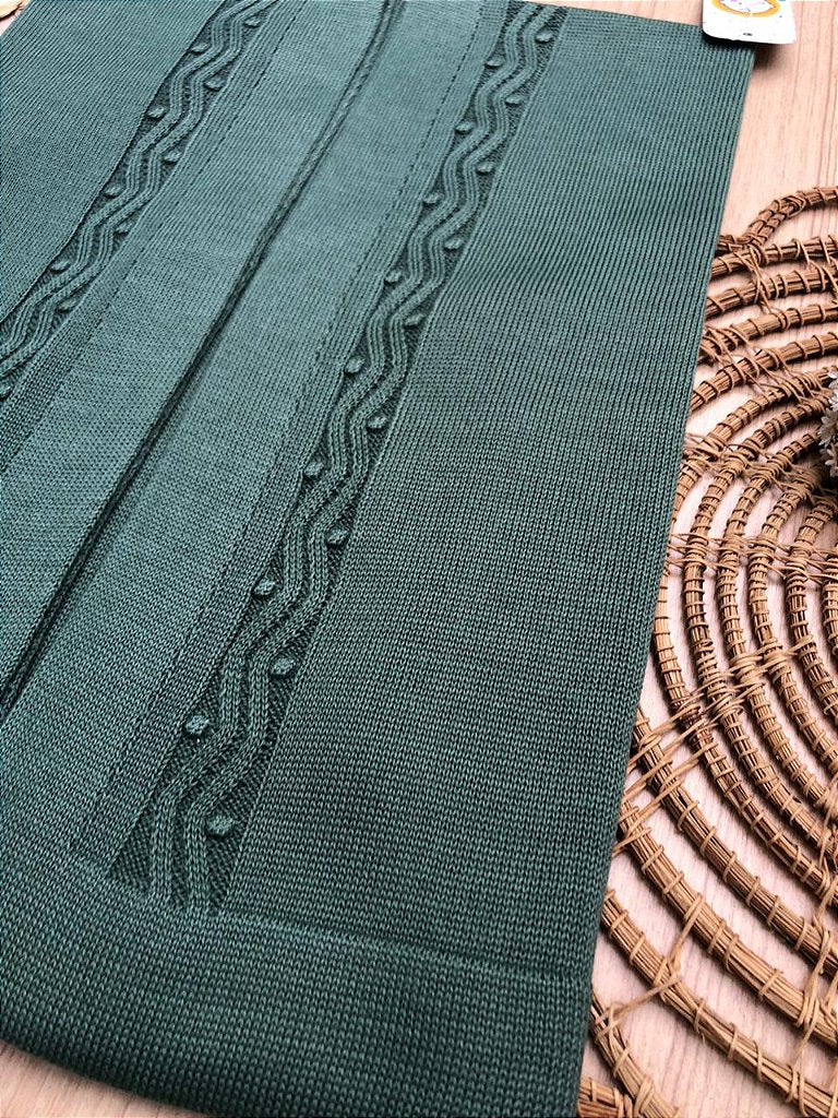 Manta Bebê Tricot Bolotas
