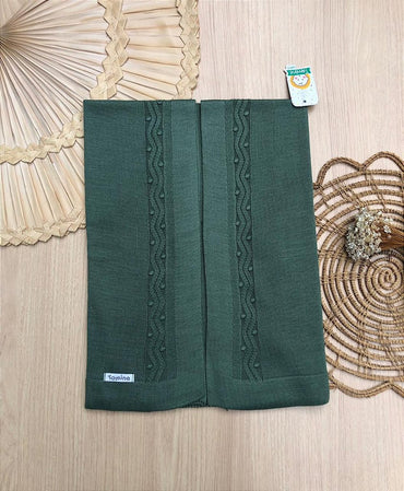 Manta Bebê Tricot Bolotas
