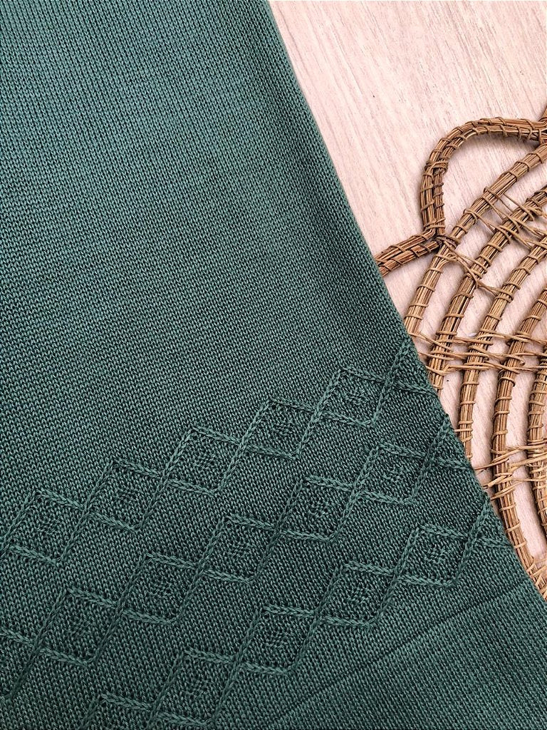 Manta Bebê Tricot Charles