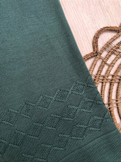 Manta Bebê Tricot Charles