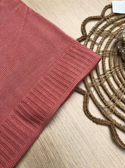 Manta Bebê Tricot Maria Clara