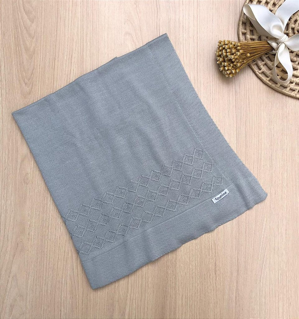 Manta Bebê Tricot Charles
