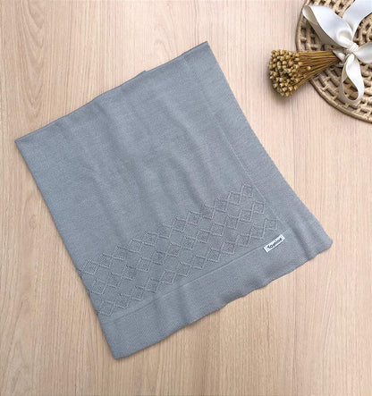 Manta Bebê Tricot Charles