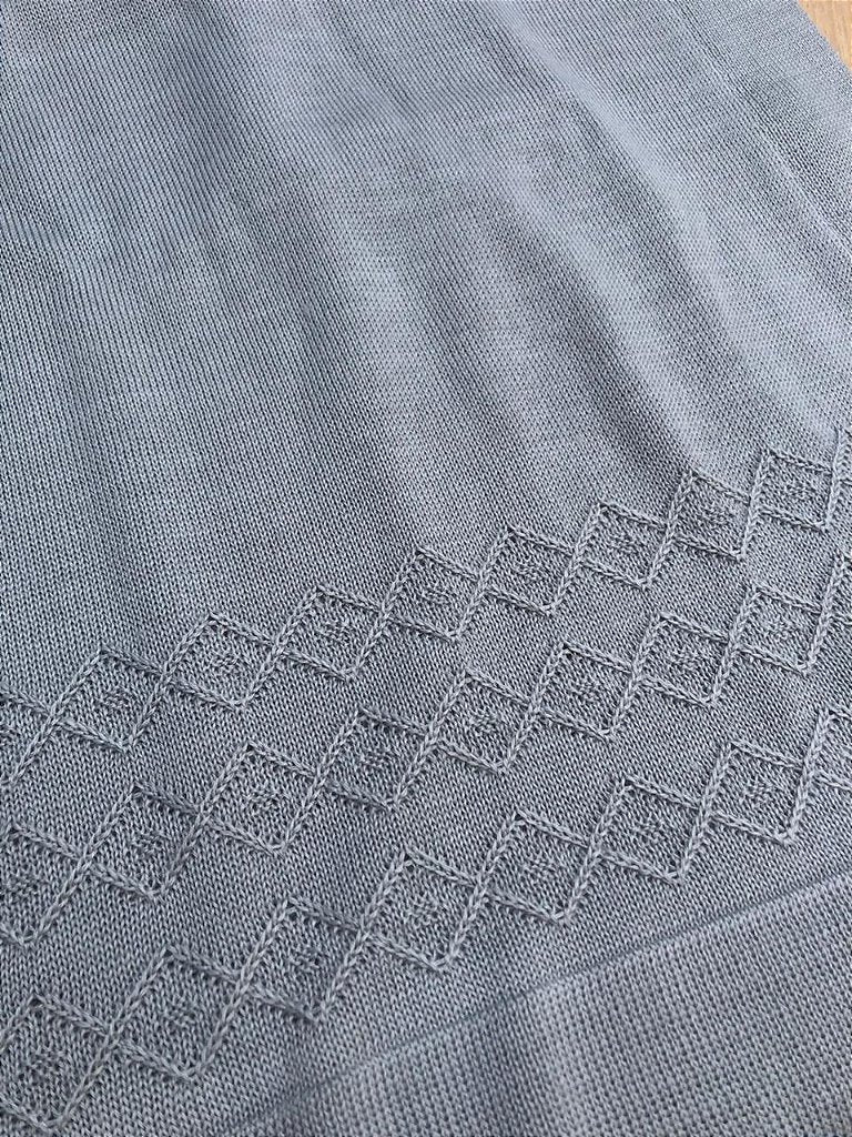 Manta Bebê Tricot Charles