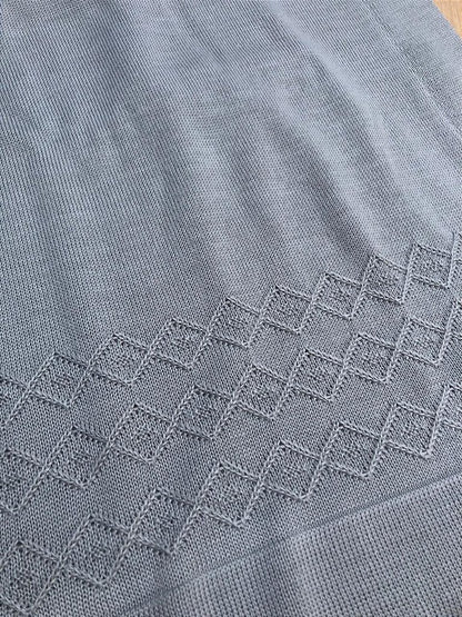Manta Bebê Tricot Charles