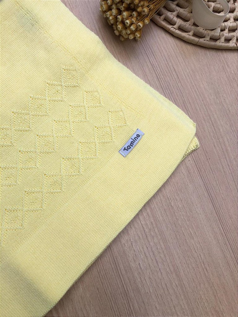 Manta Bebê Tricot Charles