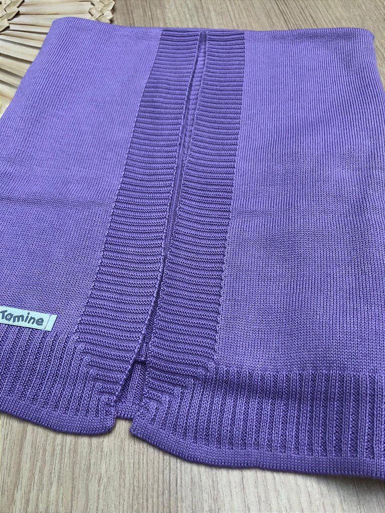 Manta Bebê Tricot Maria Clara