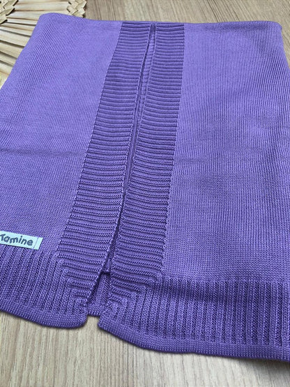 Manta Bebê Tricot Maria Clara