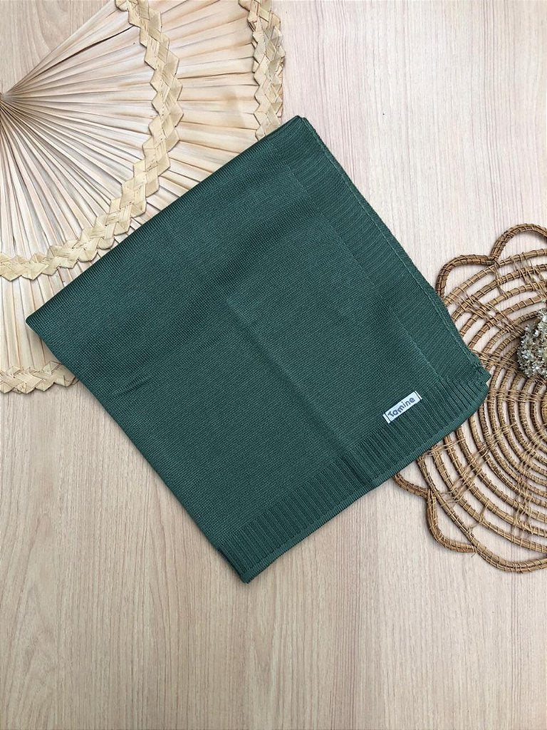Manta Bebê Tricot Girafa