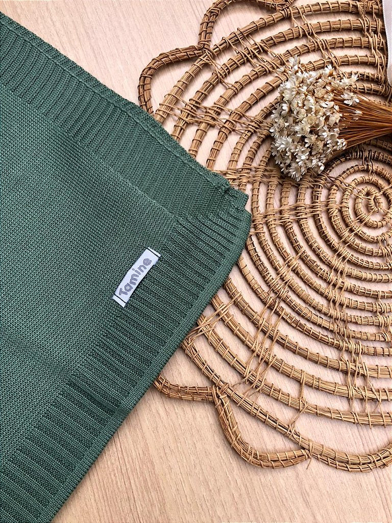 Manta Bebê Tricot Girafa
