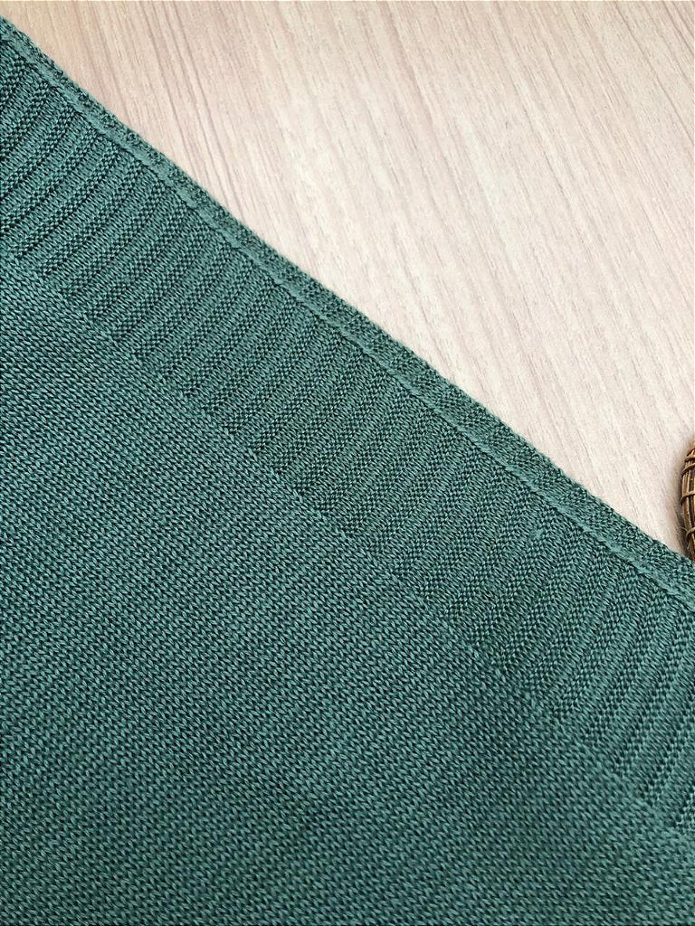 Manta Bebê Tricot Girafa